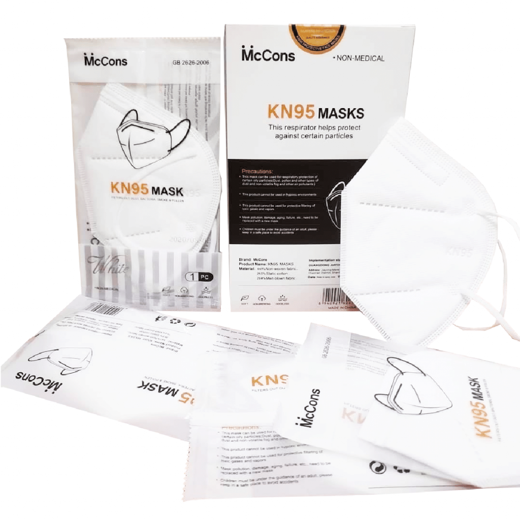 McCons KN95 Face Mask (10 Pcs) - Gearmade